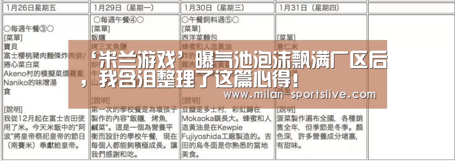 ‘米兰游戏’曝气池泡沫飘满厂区后,我含泪整理了这篇心得!(图3) 米兰网站